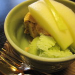 まとの - きなこと青紫蘇のシャーベット