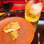 奴寿司 - のど黒・ネギ大根