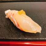 奴寿司 - 石垣鯛の昆布締め