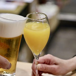 波へい - トリビーとミモザで乾杯♪