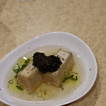 波へい - 厚揚げ 〜ハート型ソースで〜