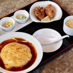中国料理 鮮楽園 - 選べる［炒飯］セット・天津飯