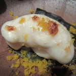 菊鮨 - カラスミのおろしが掛かってます