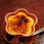 りょうりや 御旅屋 - 和三盆の凍ったプリン