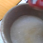 うえ原 - とろりとした蕎麦湯