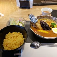 銀座　神籬 - チキンカレー