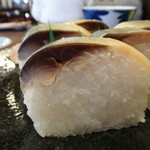 Asahiya - 鯖寿司　断面