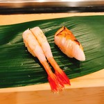 Sushidokoro Kai - 甘えび、金目鯛