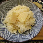 かっぽう 猪澤 - 食事～タケノコご飯