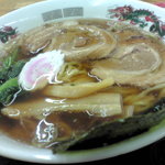 越後川口SA上り線スナックコーナー - 朝ラーメン