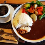 カフェ・アメィゾン - コーヒーを同時注文するとこうなります