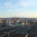 鮨駒 - 駅からは鳥海山が拝めます