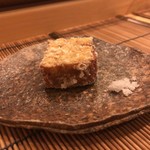 鮨駒 - 春牛蒡薩摩揚げ