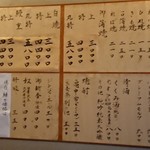 かぶと - メニュー