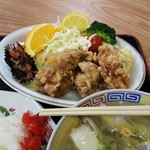 福村食堂 - 中華ランチのからあげ