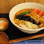 うどん屋 どん伝 - 野菜カレーうどん