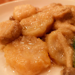 川菜味 - 帆立貝のあたりゴマ風味炒め