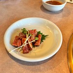 焼肉丸惠 - 生タン 歯ごたえ抜群