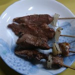 焼き鳥きむら - ハツ、タン