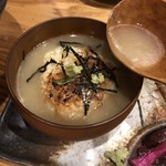 西北ラーメン ひょんなことからはじめました - 焼きおにぎりのスープ茶漬け