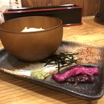 西北ラーメン ひょんなことからはじめました - 焼きおにぎり