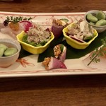 ミニヨン　坂ノ上 - 前菜の盛り合わせ