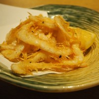 ぎんざ 阿吽 - 白エビのから揚げ
