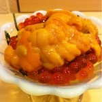 鮨處　松 - ウニイクラミニ丼