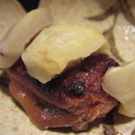 本濱 - 粟麩の田楽 栗と栗味噌で２