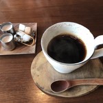 Kafe Koto Dama - 「珈琲館ならまち」のブレンドコーヒー 450円(税込)