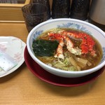 食事処さくら - カニラーメン  醤油