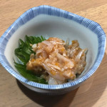 Kyou No Bangohan Itsuki - サメ軟骨梅肉和え　300円