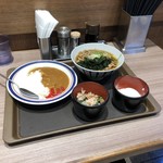 名代 富士そば - 朝カレーセット