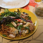 ステッサ - ２回戦目のサラダブュッフェ