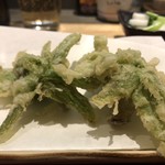 お酒とごはん　菜々 - ふきのとうの天ぷら