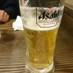 筑前屋 - 生ビール