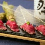 Aichi beef nigiri 2 pieces per person