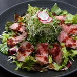 roast beef and sprout salad