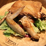 信州黄金鸡的烤肉（半份）