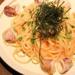 小鱿鱼明太子意大利面