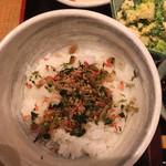 魚菜　さか蔵 - 今週の麺定食のご飯