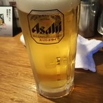 串かつ　でんがな - アサヒスーパードライ生 486円 ♪