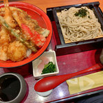 家族亭 - 料理写真:天丼セット