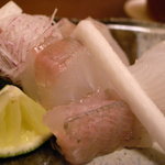 銀座 小十 - 常磐産ひらめとえんがわ