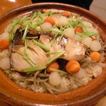 銀座 小十 - 寒鰤の炊き込みご飯