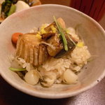 銀座 小十 - 寒鰤の炊き込みご飯