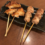 風谷 - 手羽先(塩)・つくね(塩)