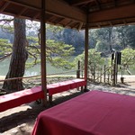 Rikugien Fukiage Chaya - 茶屋からの風景