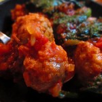 TAHOE - ミートボールのアップ