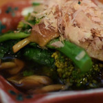 居酒屋 金太郎 - 菜の花なめこ和え